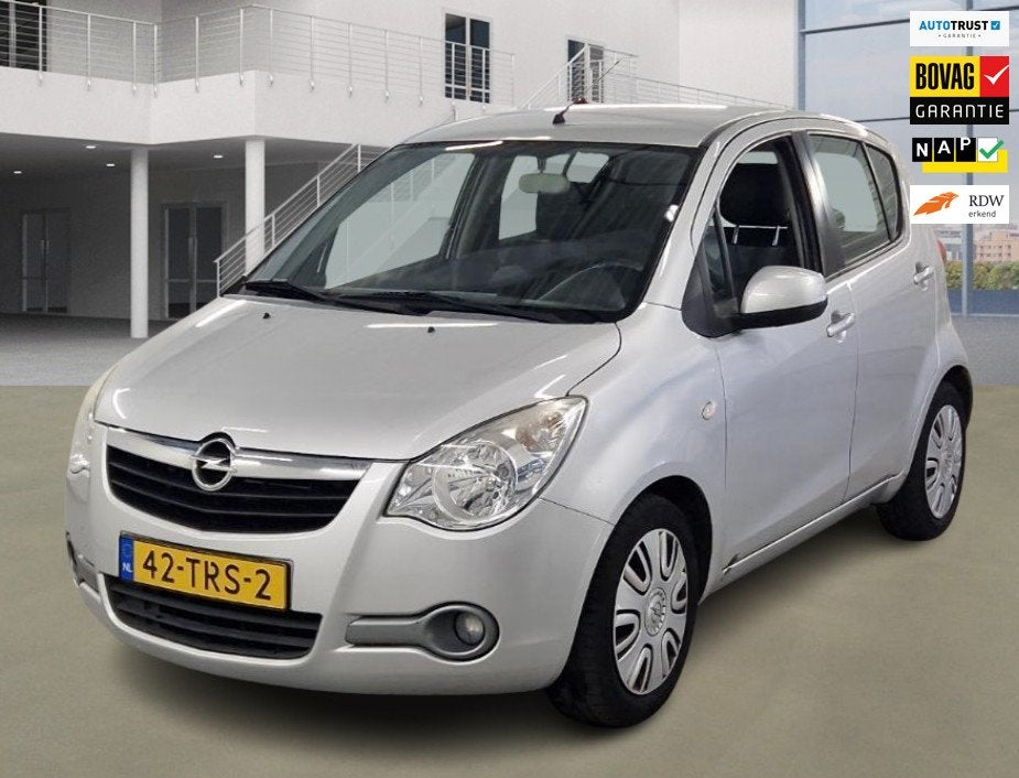 Opel Agila 1.2 Edition Automaat 1e Eig. 86.500 km +NAP NL-au, Auto's, Opel, Bedrijf, Te koop, Agila, ABS, Airbags, Airconditioning