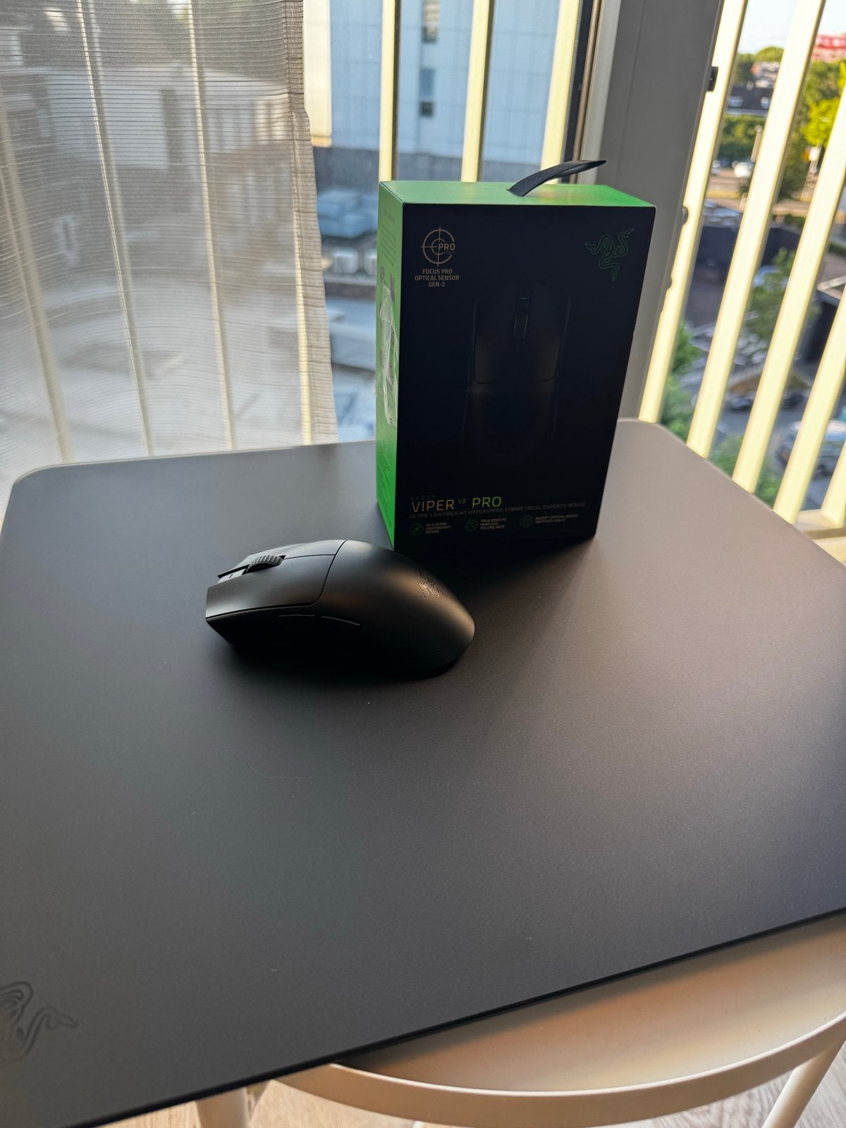Razer Viper V3 Pro Draadloze Gaming Muis, Computers en Software, Ophalen, Rechtshandig, Muis, Gaming muis