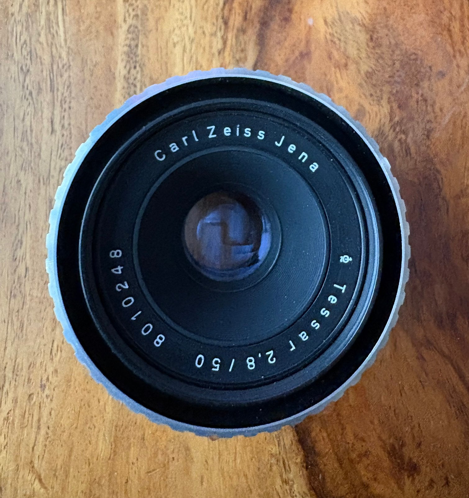 Carl Zeiss Jena - Tessar 2.8/50mm objectief, Ophalen of Verzenden, Zo goed als nieuw, Standaardlens