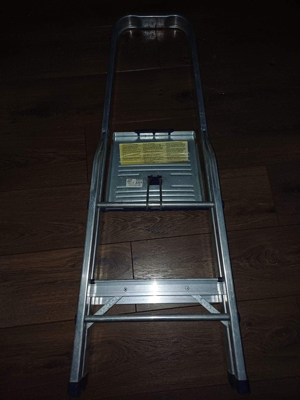 Handige aluminium trap - Zo goed als nieuw, Doe-het-zelf en Verbouw, Ophalen, Trap, Zo goed als nieuw, Opvouwbaar of Inschuifbaar