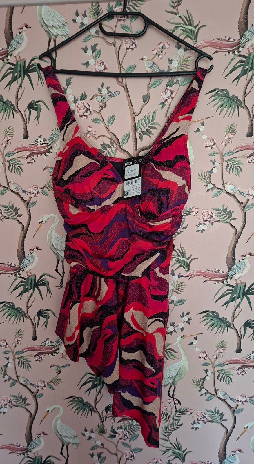 Aangeboden nieuw Ulla Popken badpak mt 46, Nieuw, Ophalen of Verzenden, Roze, Ulla Popken