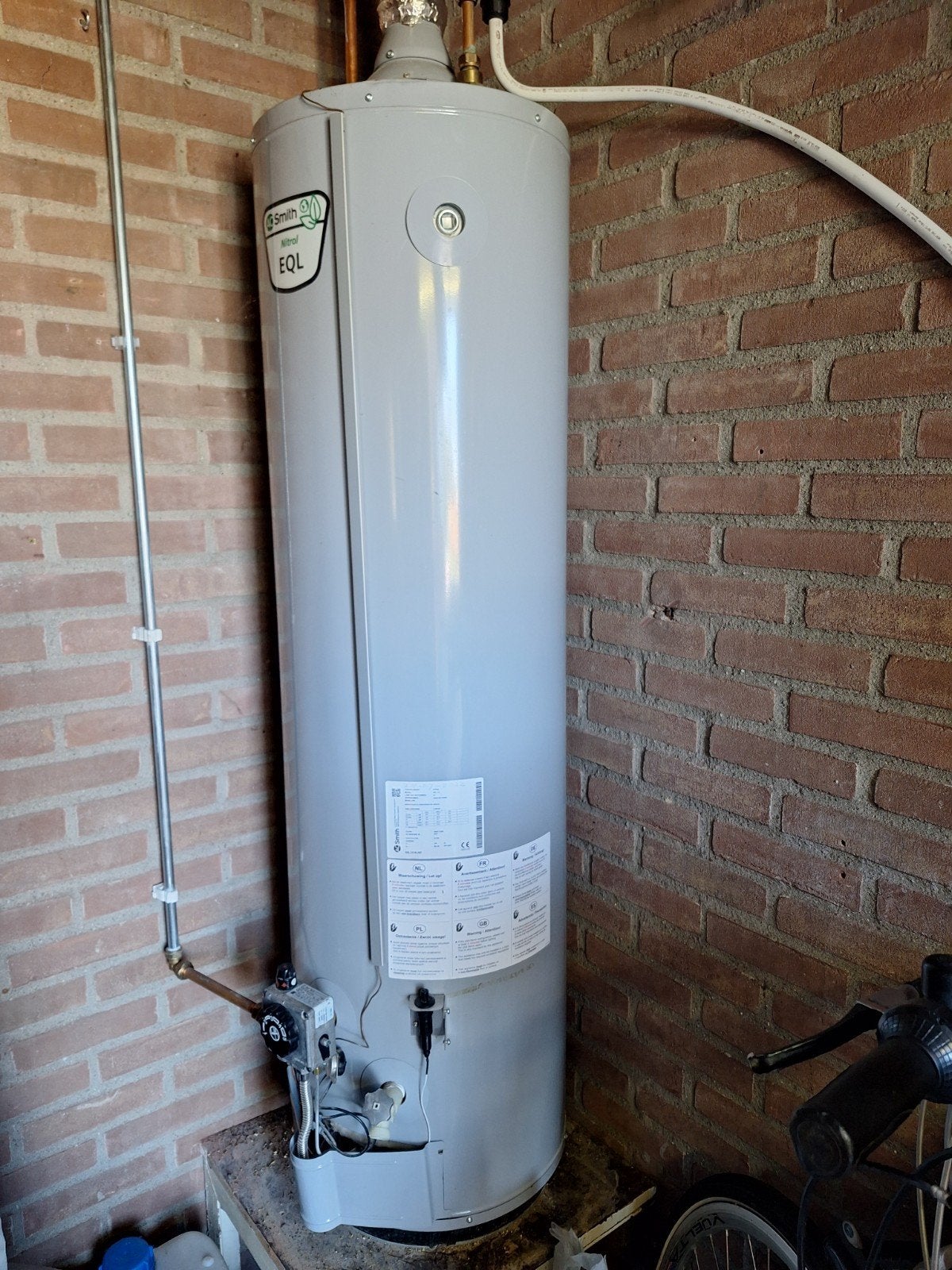 gas boiler EQL 115, Doe-het-zelf en Verbouw, Geisers en Boilers, Ophalen, Aardgas, 100 liter of meer, Boiler
