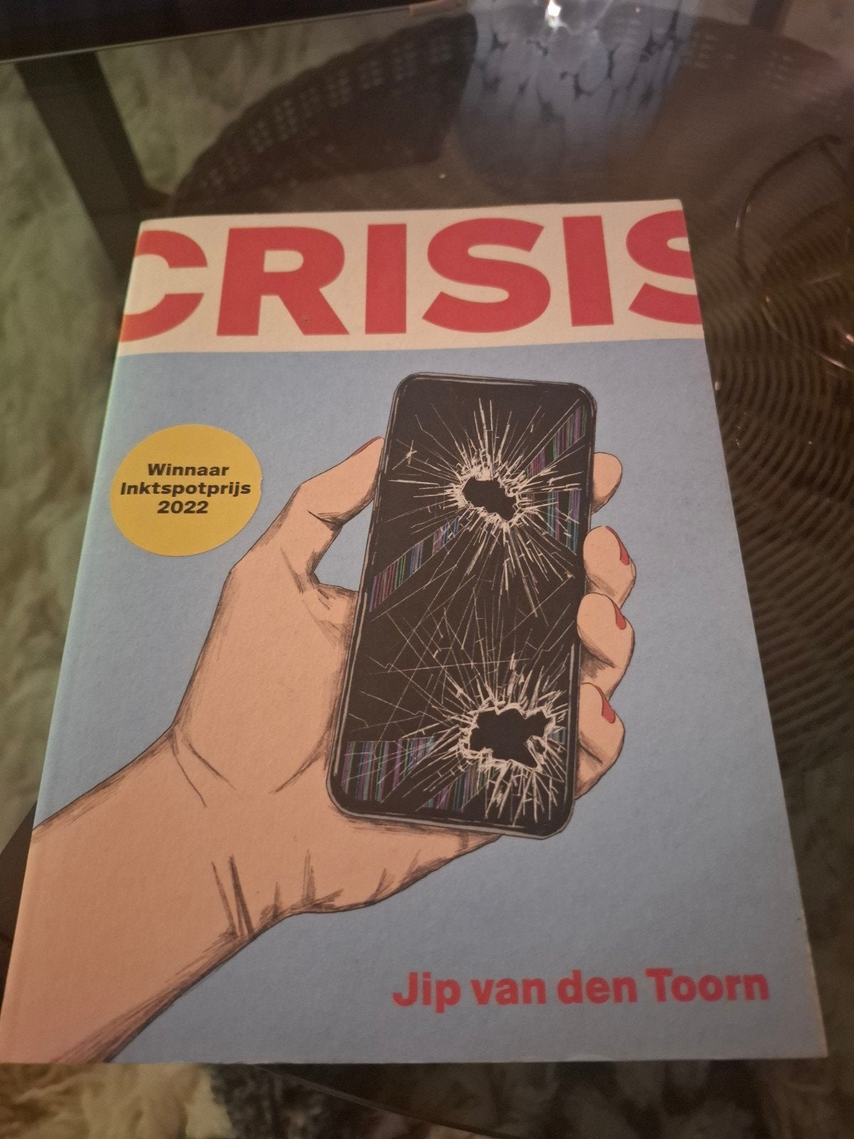 Crisis - Jip van den Toorn (Winnaar Inktspotprijs 2022), Boeken, Ophalen of Verzenden, Zo goed als nieuw, Jip van den Toorn, Eén auteur