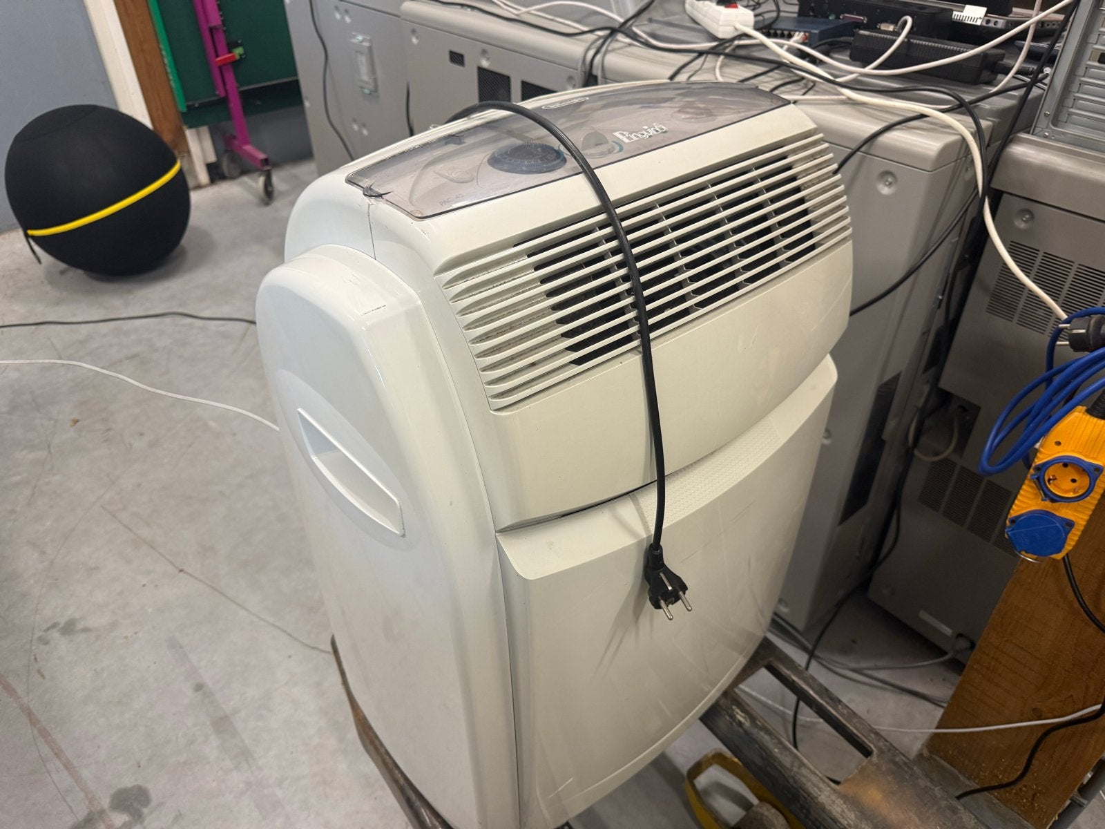 Mobiele Airco Delonghi PAC 45 - Koelen en Ontvochtigen, Gebruikt, Del, Minder dan 60 m³, Timer