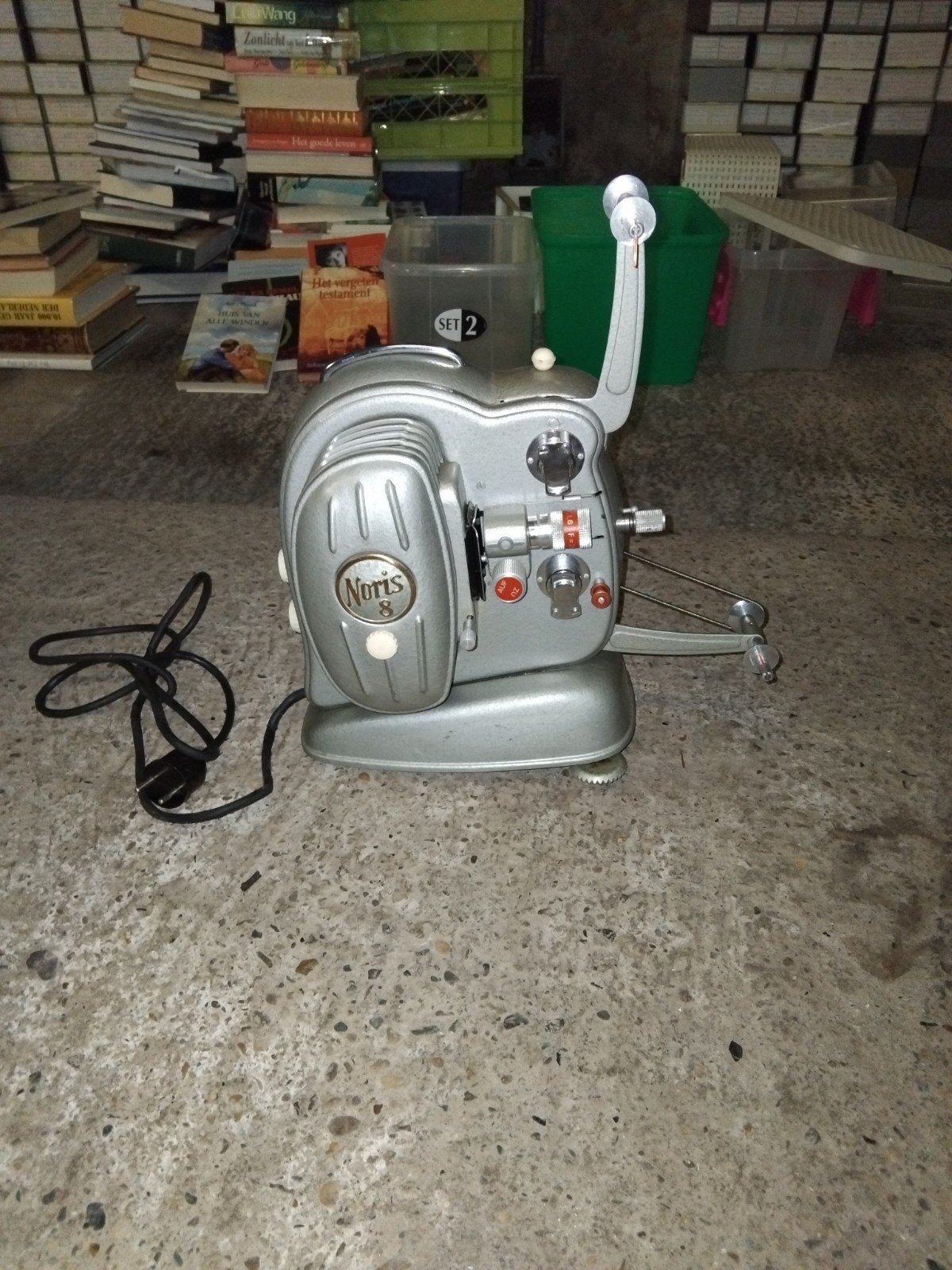 Vintage Noris 8mm filmprojector - Klassieke filmervaring, Ophalen, Gebruikt, Overige typen