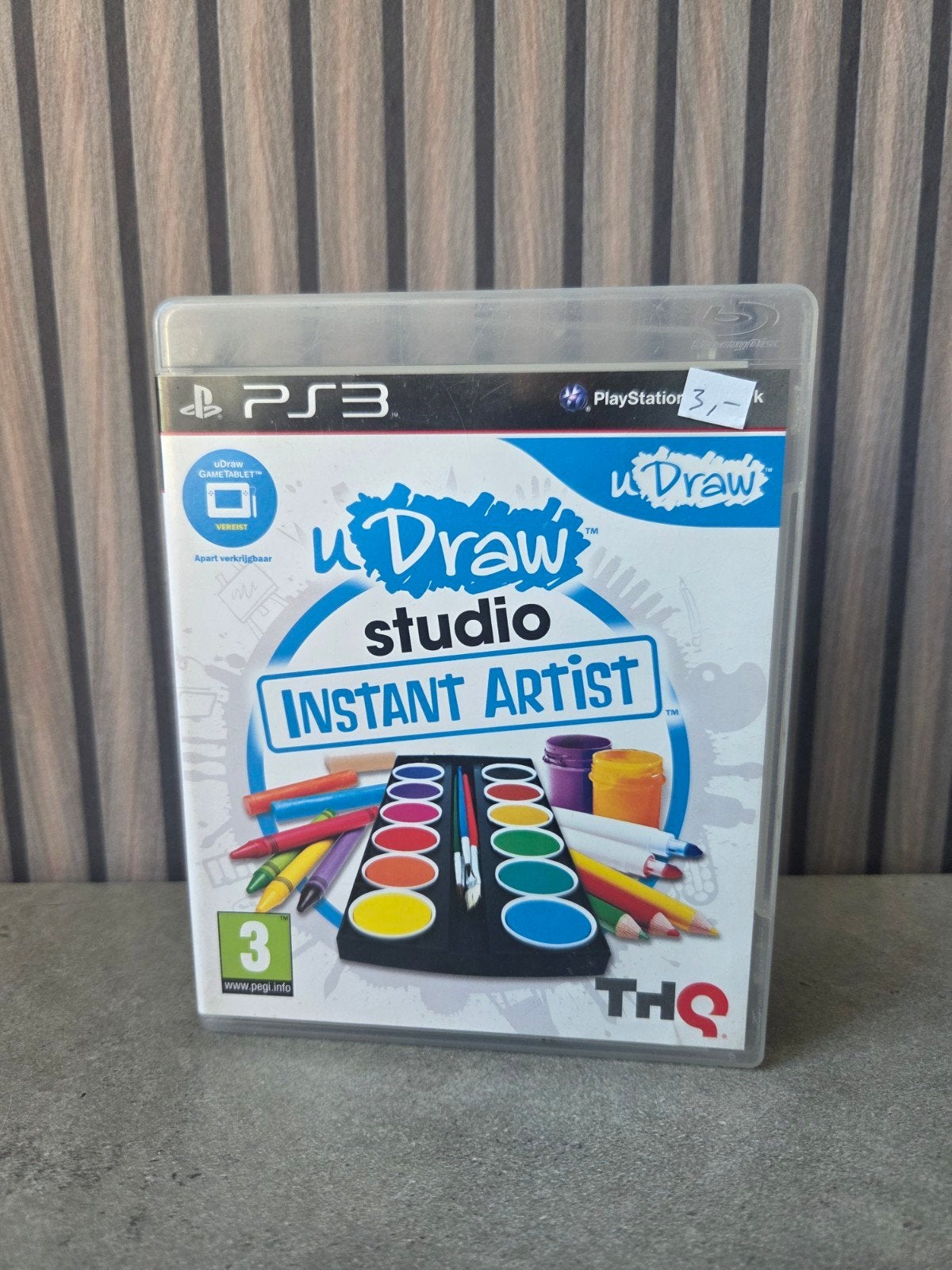 uDraw Studio Instant Artist PS3 - Teken en Creëer!, Gebruikt, Overige genres, 1 speler, Ophalen of Verzenden