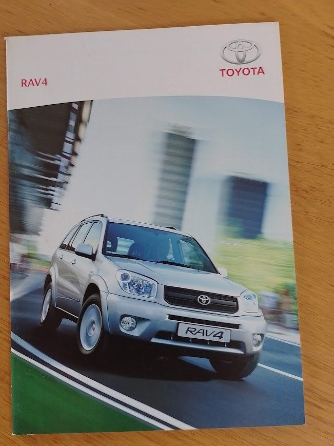 Toyota RAV 4 autofolder, 2000, Ophalen of Verzenden, Nieuw, Toyota