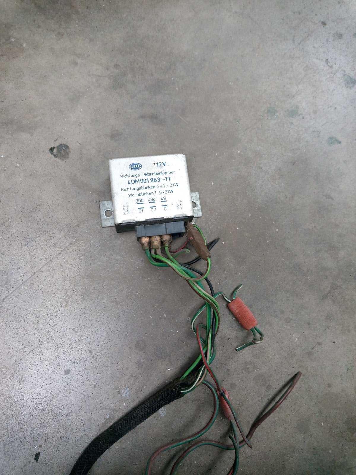 Hella knipperlicht relais 12 volts, Ophalen of Verzenden, Gebruikt, Land Rover