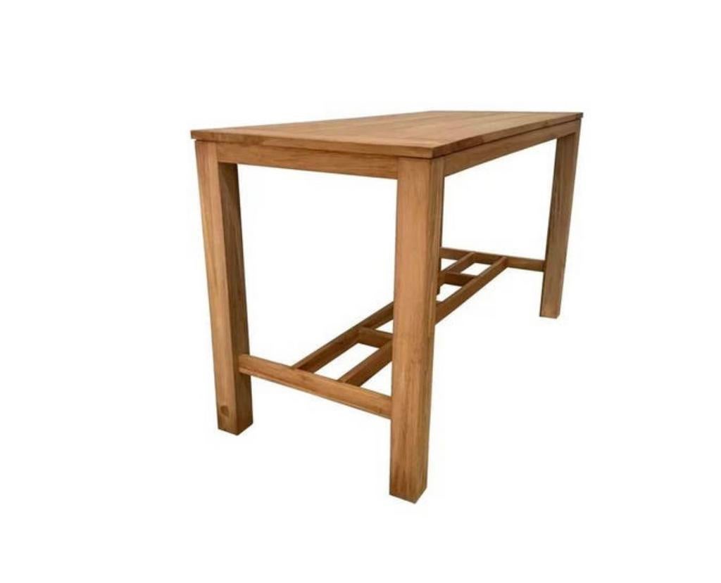 Teakhouten bartafel van Vita Colombo Teak Tuinmeubelen, Ophalen, Gebruikt, Rechthoekig, Teakhout