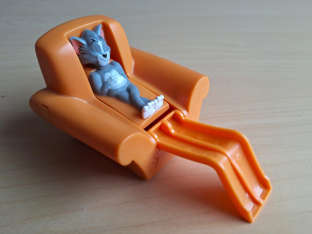 fopstoel Tom & Jerry, Ophalen of Verzenden, Overige figuren, Zo goed als nieuw, Beeldje of Figuurtje