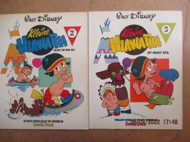 adv5992 kleine hiawatha, Eén stripboek, Ophalen, Gelezen