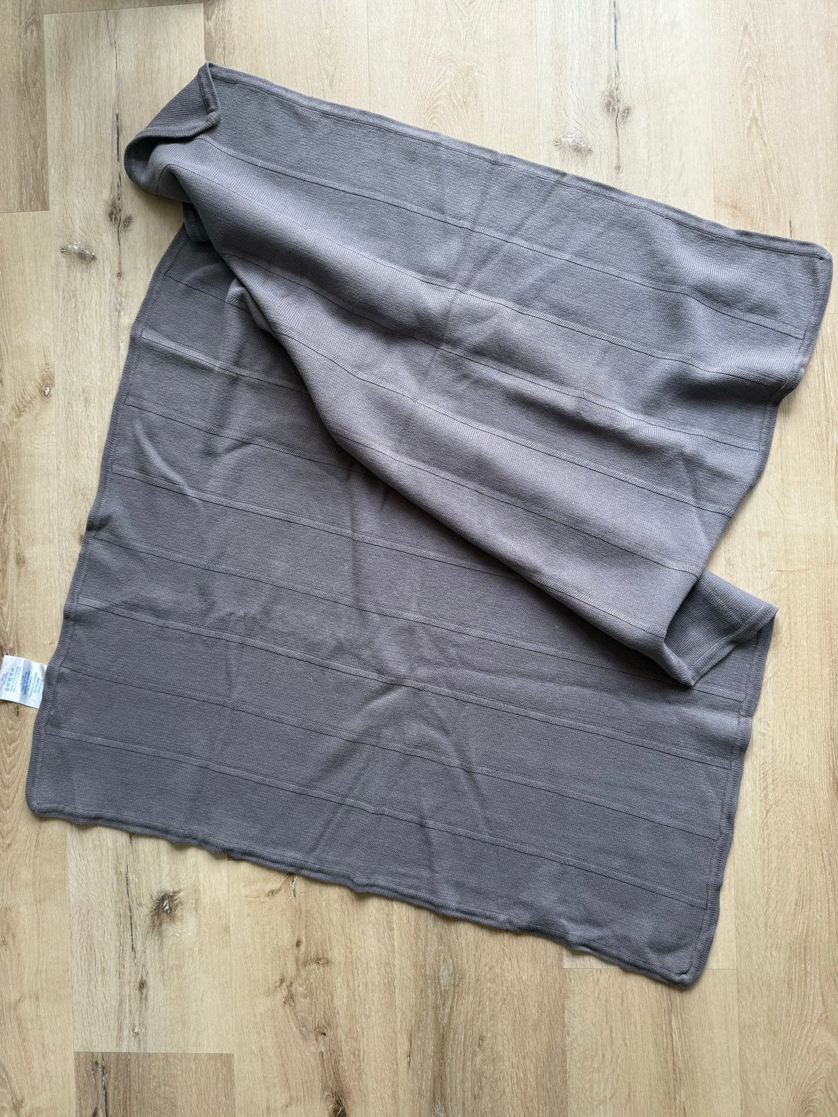 Jollein Baby Deken Grijs 100x150 cm - Zo goed als nieuw, Wasbaar, Jollein, Ophalen of Verzenden, Zo goed als nieuw