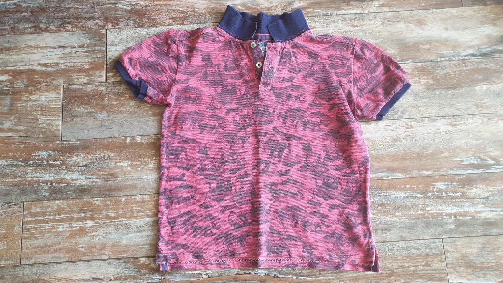 Geweldige safari polo shirt van Twinlife mt 140, Twinlife, Ophalen of Verzenden, Zo goed als nieuw, Shirt of Longsleeve