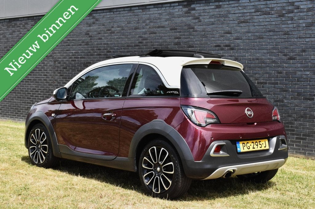 Opel ADAM 1.0 Turbo Rocks Cabriolet CARPLAY/LEDER/STOELVW/ET, Auto's, Opel, Voorwielaandrijving, ADAM, Euro 6, 1041 kg