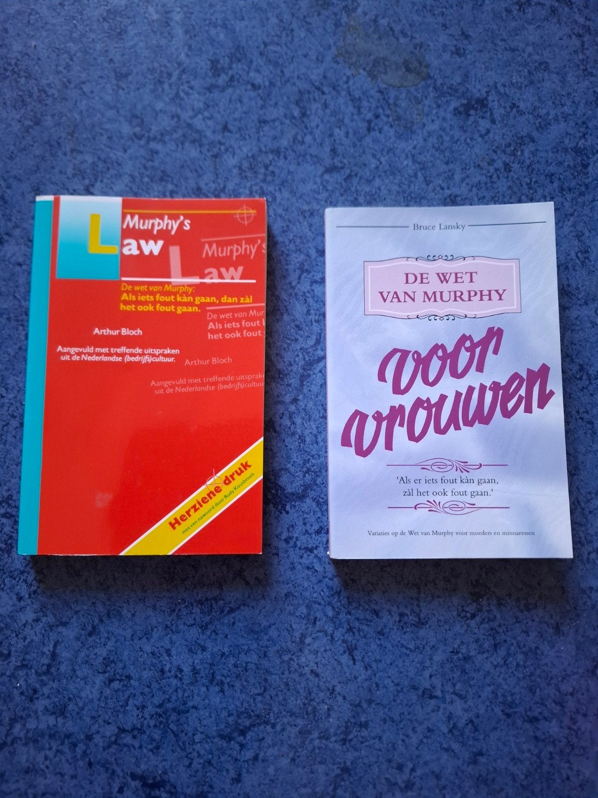 Murphy's law en de wet van Murphy voor vrouwen, A. Bloch en Bruce Lansky, Ophalen of Verzenden, Verhalen, Zo goed als nieuw