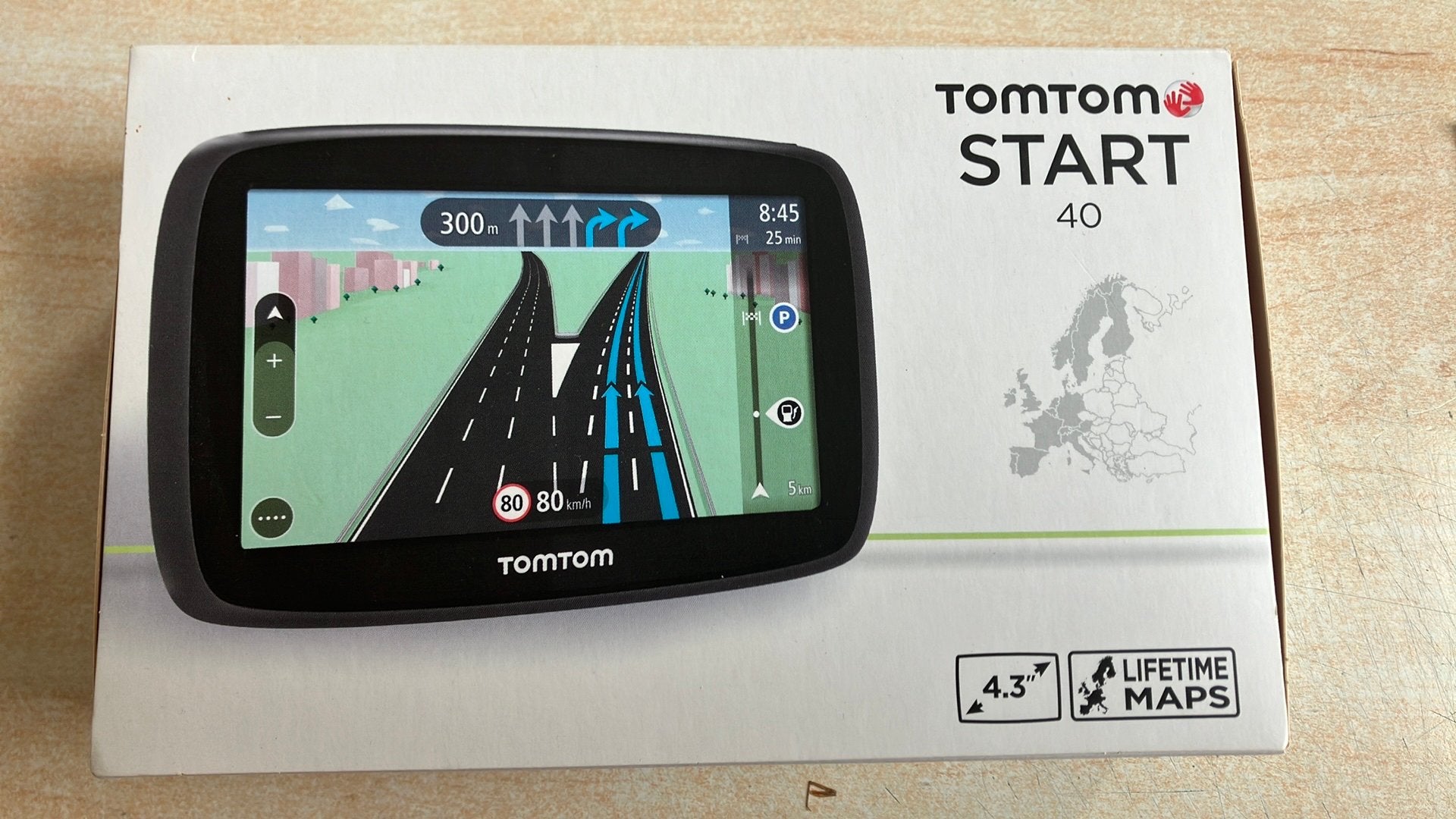 TomTom START 40 Navigatiesysteem, Auto diversen, Verzenden, Zo goed als nieuw