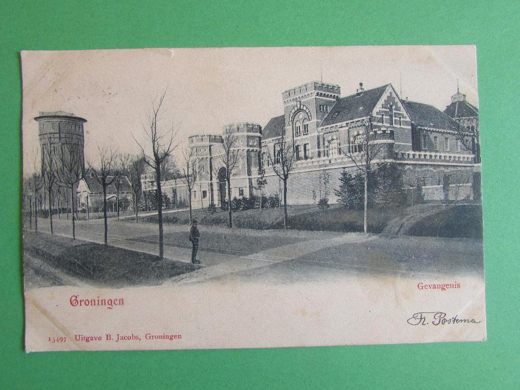 Groningen - Gevangenis 1903, Verzamelen, Ophalen of Verzenden, Voor 1920, Gelopen, Groningen