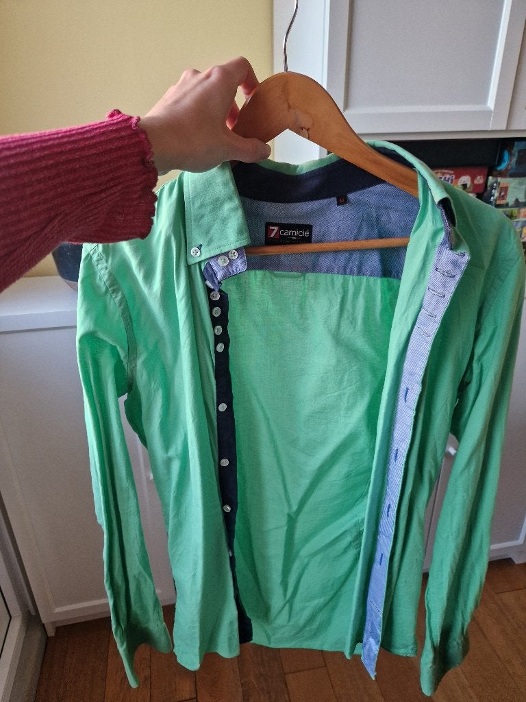 7 Camicie overhemd maat M - Zo goed als nieuw, Ophalen, 7 Camicie, Halswijdte 39/40 (M), Zo goed als nieuw