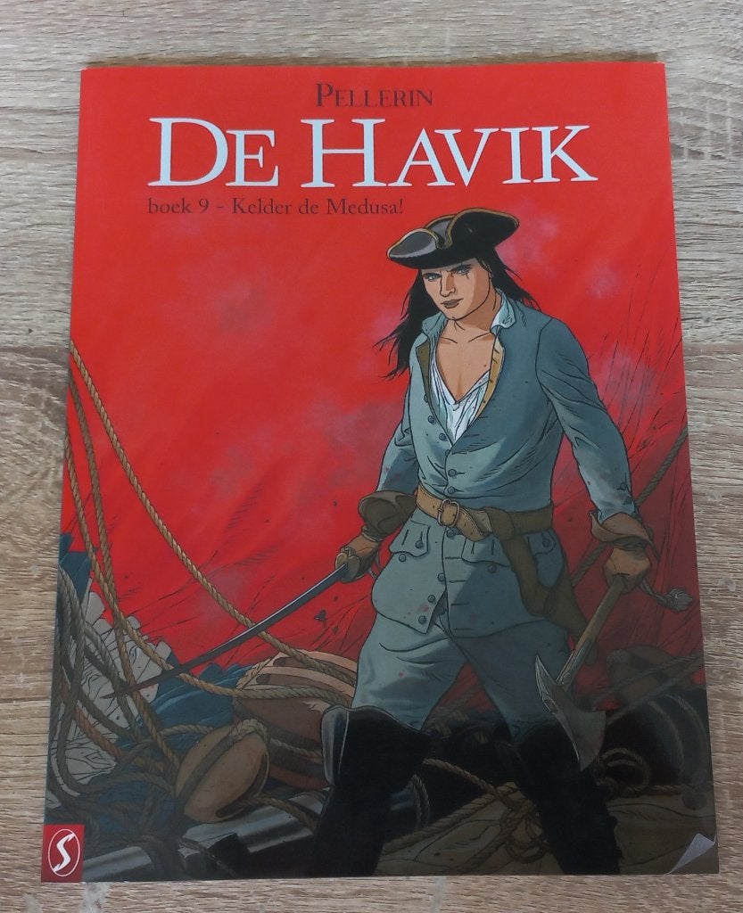 Kelder de Medusa! (De Havik 9), Eén stripboek, Ophalen of Verzenden, Gelezen, Patrice Pellerin