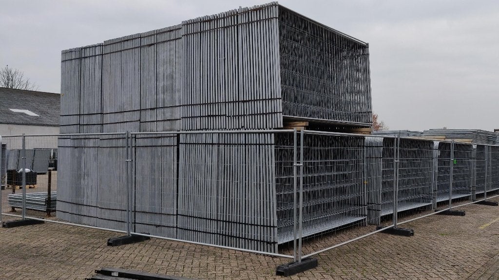 Bouwhek lichte variant ST Economy Anti-Climb Blok N Mesh, Ophalen, Nieuw, IJzer, Gaashekwerk