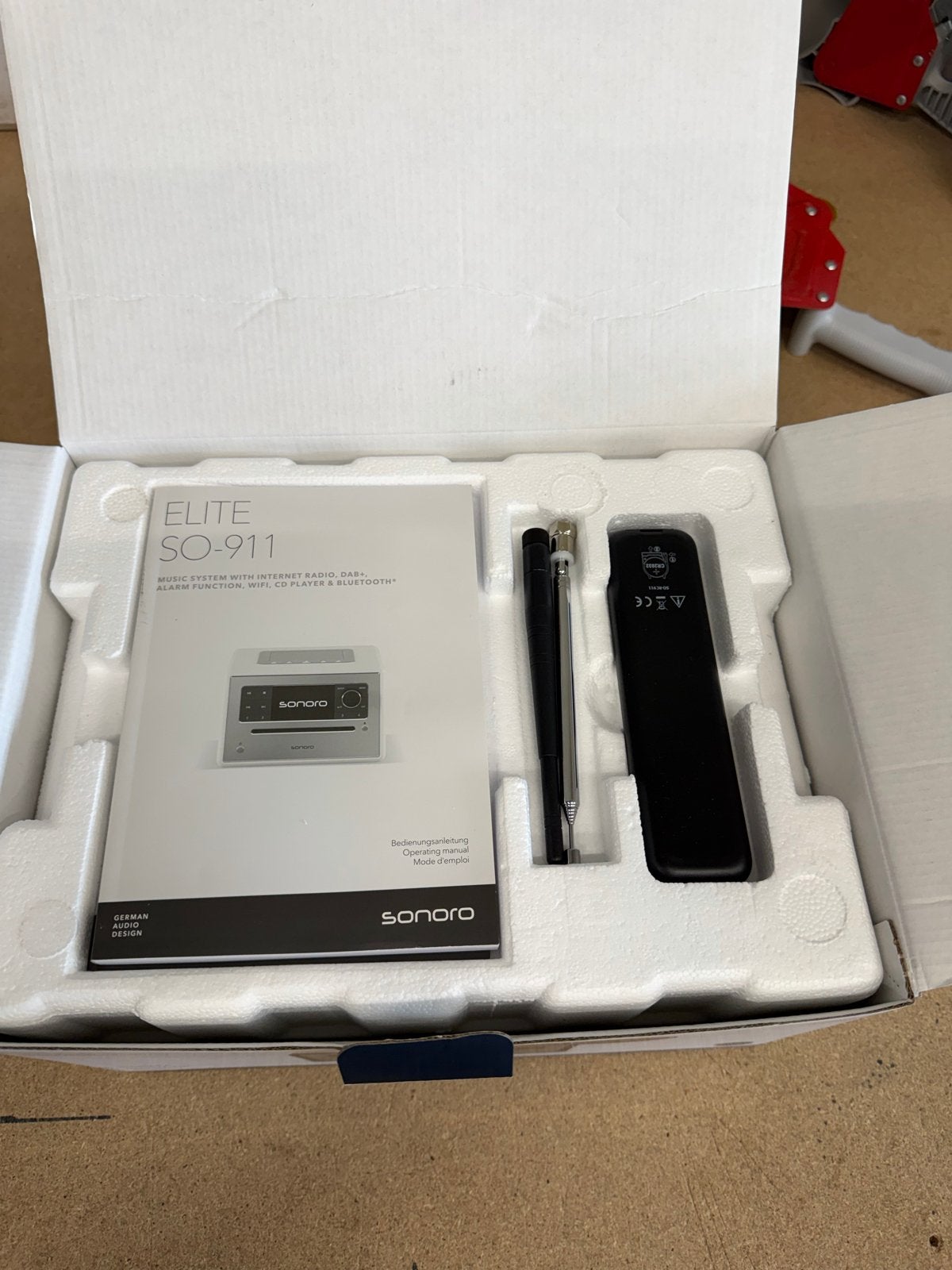 Sonoro Elite Radio - Zwart (Retour gekomen), ., Nieuw, Ophalen of Verzenden, Sonoro