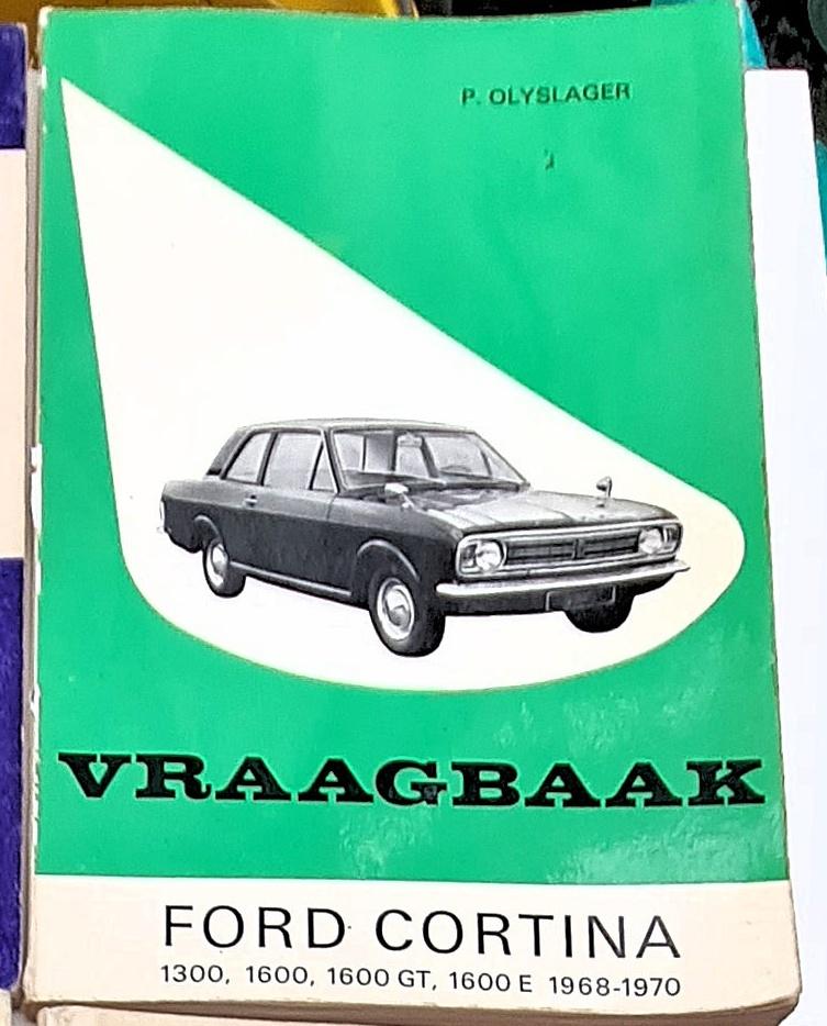 Oldtimer vraagbaak Ford Cortina  va 1968, Auto diversen, Handleidingen en Instructieboekjes, Ophalen of Verzenden