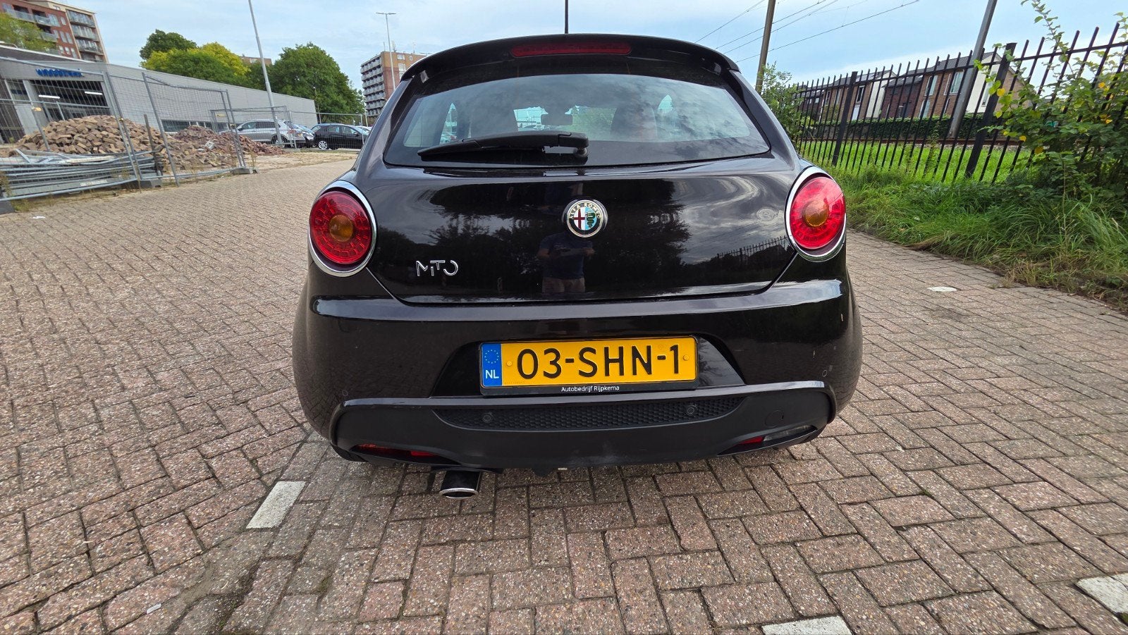 Alfa Romeo MiTo 1.3 D 62KW 2011 Zwart. Lage km stand!, Auto's, Voorwielaandrijving, 28 km/l, 4 cilinders, Zwart