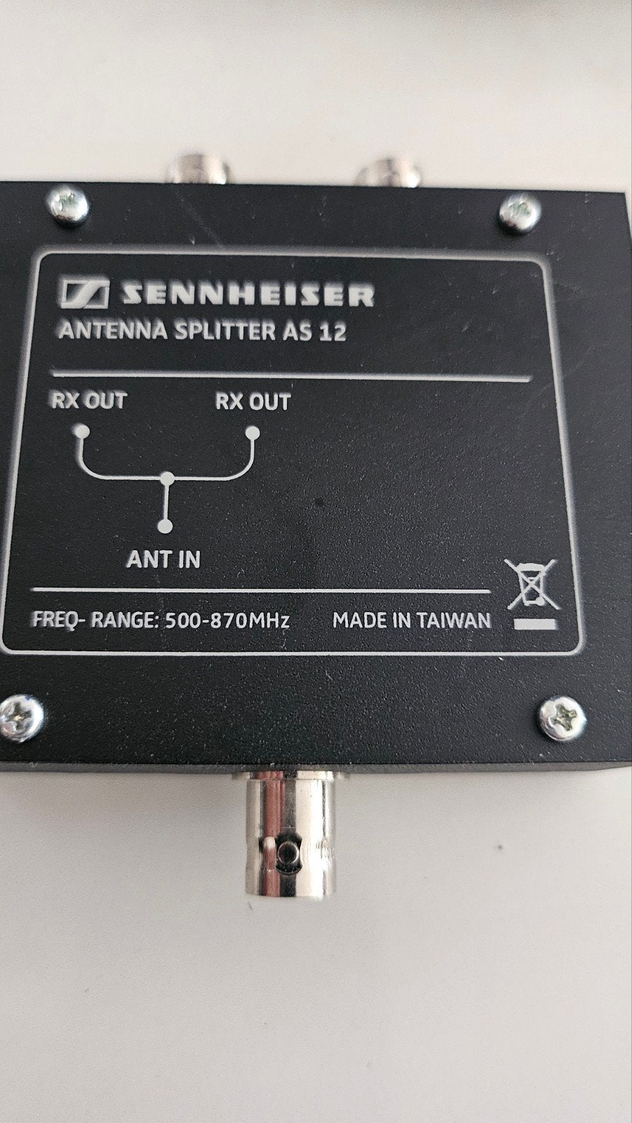 Sennheiser  antenne splitter, Ophalen, Zo goed als nieuw, Overige typen