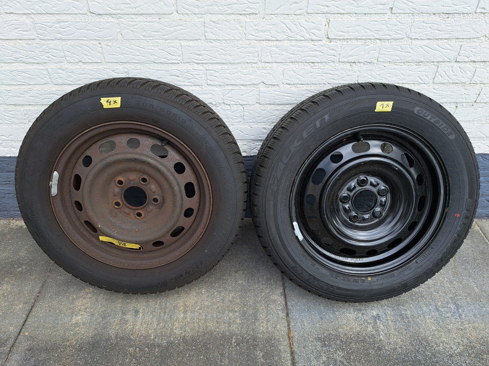 Winterbanden Mazda 6 205/60R16 96H extra load, Auto-onderdelen, Banden en Velgen, Ophalen, 16 inch, Banden en Velgen, 205 mm