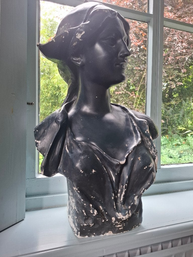 borstbeeld art nouveau Lambeaux, Antiek en Kunst, Curiosa en Brocante, Ophalen
