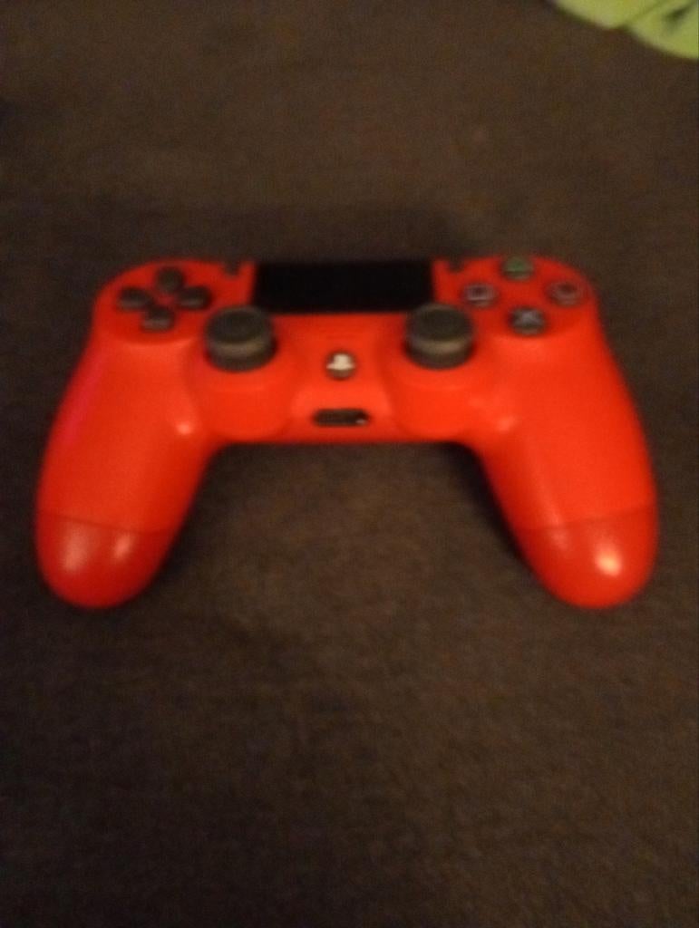 Playstation 4 controller rood, Spelcomputers en Games, Spelcomputers | Sony PlayStation 4, Ophalen, Nieuw, Met 1 controller, Pro