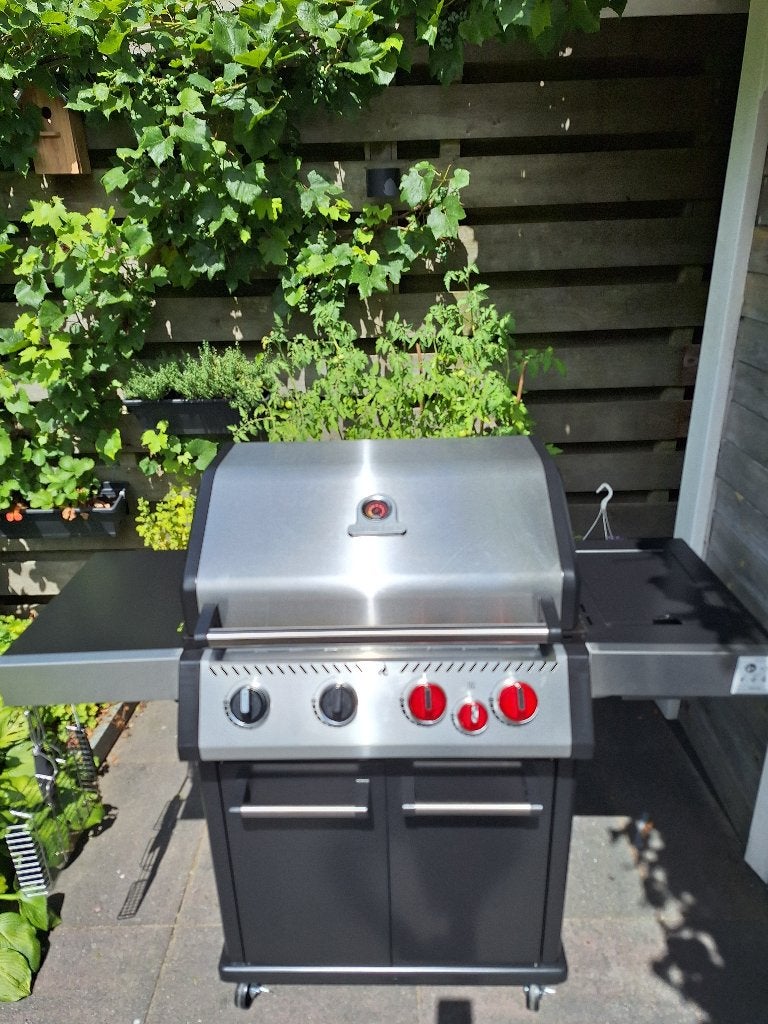 Gas bbq 2 x gebruikt, Ophalen of Verzenden, Zo goed als nieuw, Grill Meister