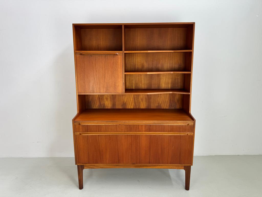 Vintage boekenkast McIntosh, Verzenden, 50 tot 100 cm, Zo goed als nieuw, 150 tot 200 cm