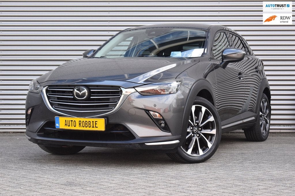 Mazda CX-3 2.0 SkyActiv-G 121-PK GT-M, Airco, Ecc, Cruise, N, Auto's, Mazda, 1998 cc, 15 km/l, Gebruikt, Leder en Stof