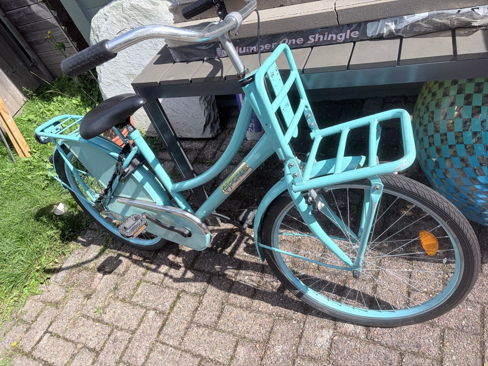 24 inch kinderfiets - Gebruikt met roest aan standaard, Ophalen, Gebruikt, 24 inch