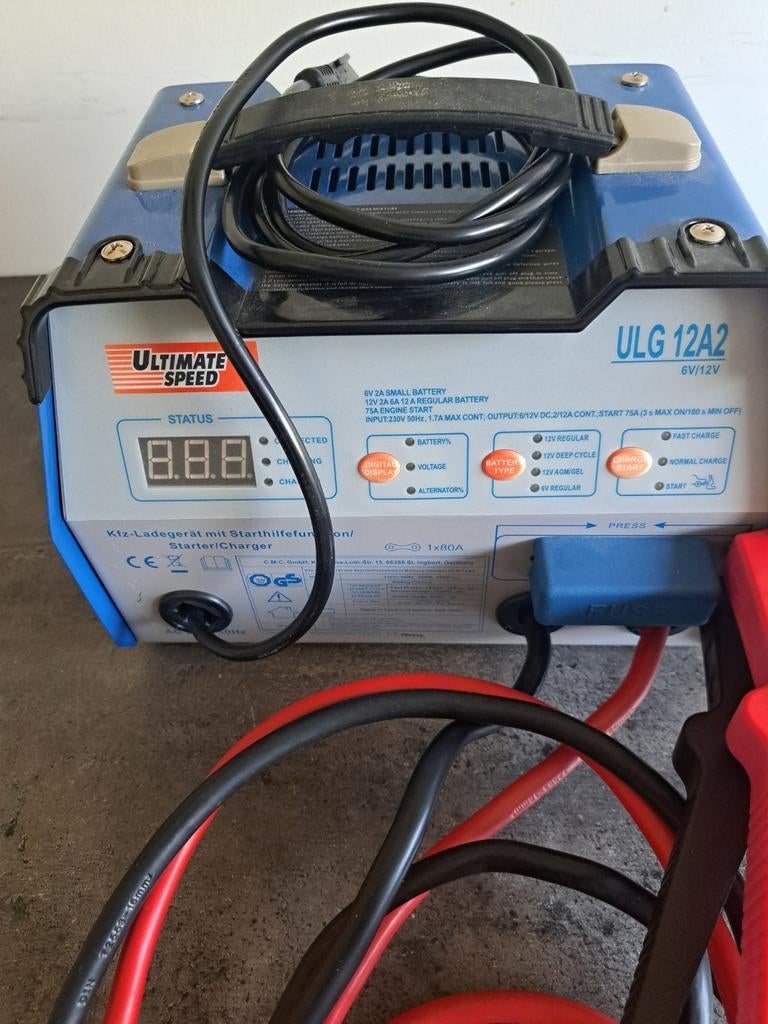 Ultimate Speed Acculader ULG 12 A2 Auto Motor Boot, Ophalen of Verzenden