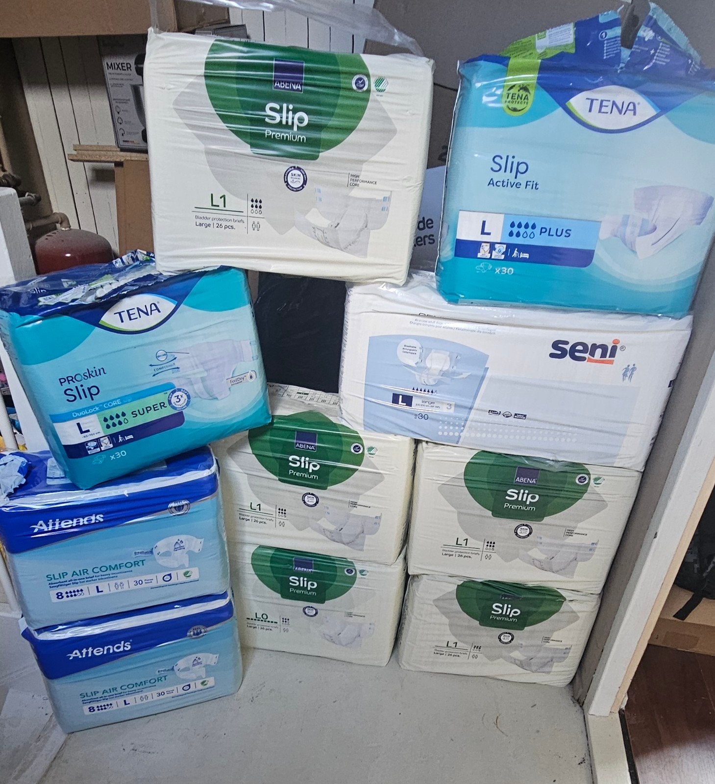 Incontinentie Slips Tena , Abena , Sensi , Attends ABDL, Ophalen of Verzenden, Zo goed als nieuw