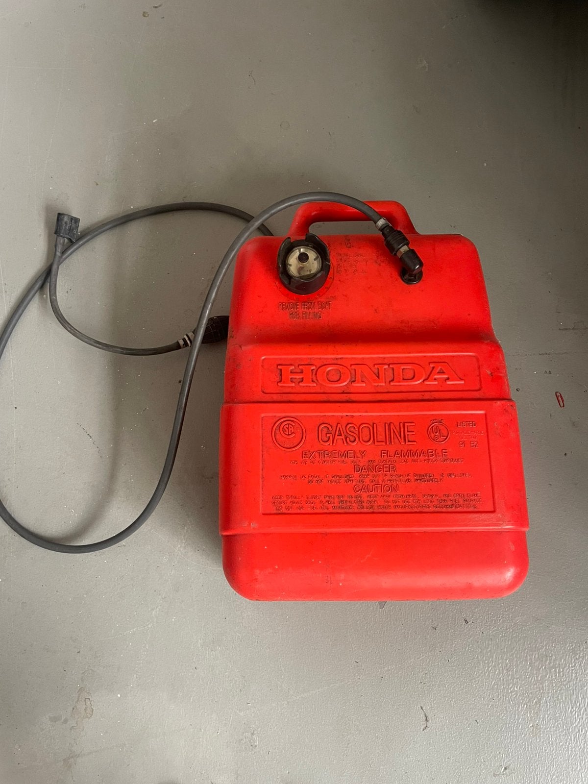 Honda benzinetank 25 liter, Ophalen of Verzenden, Gebruikt, Motor en Techniek, Motorboot