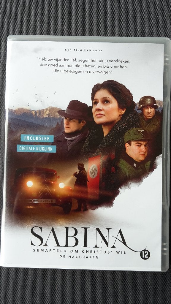 DVD Sabina, Vanaf 12 jaar, Ophalen of Verzenden, Zo goed als nieuw