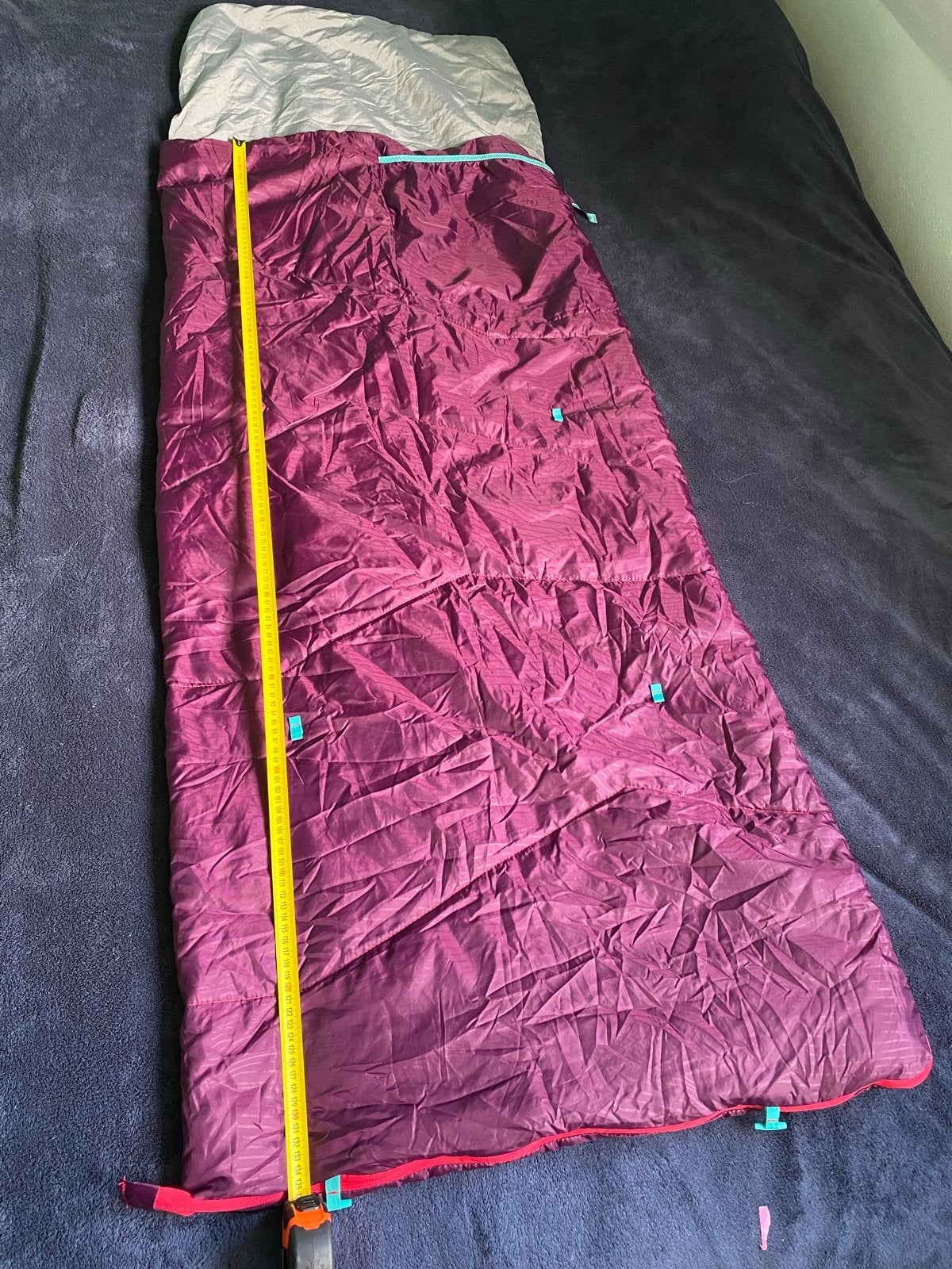 Quechua Slaapzak 100 Junior 10 - Paars, Ophalen of Verzenden, Gebruikt