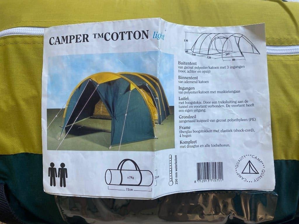 tent 2 Persoons, Caravans en Kamperen, Tenten, Ophalen, Gebruikt, Tot en met 2
