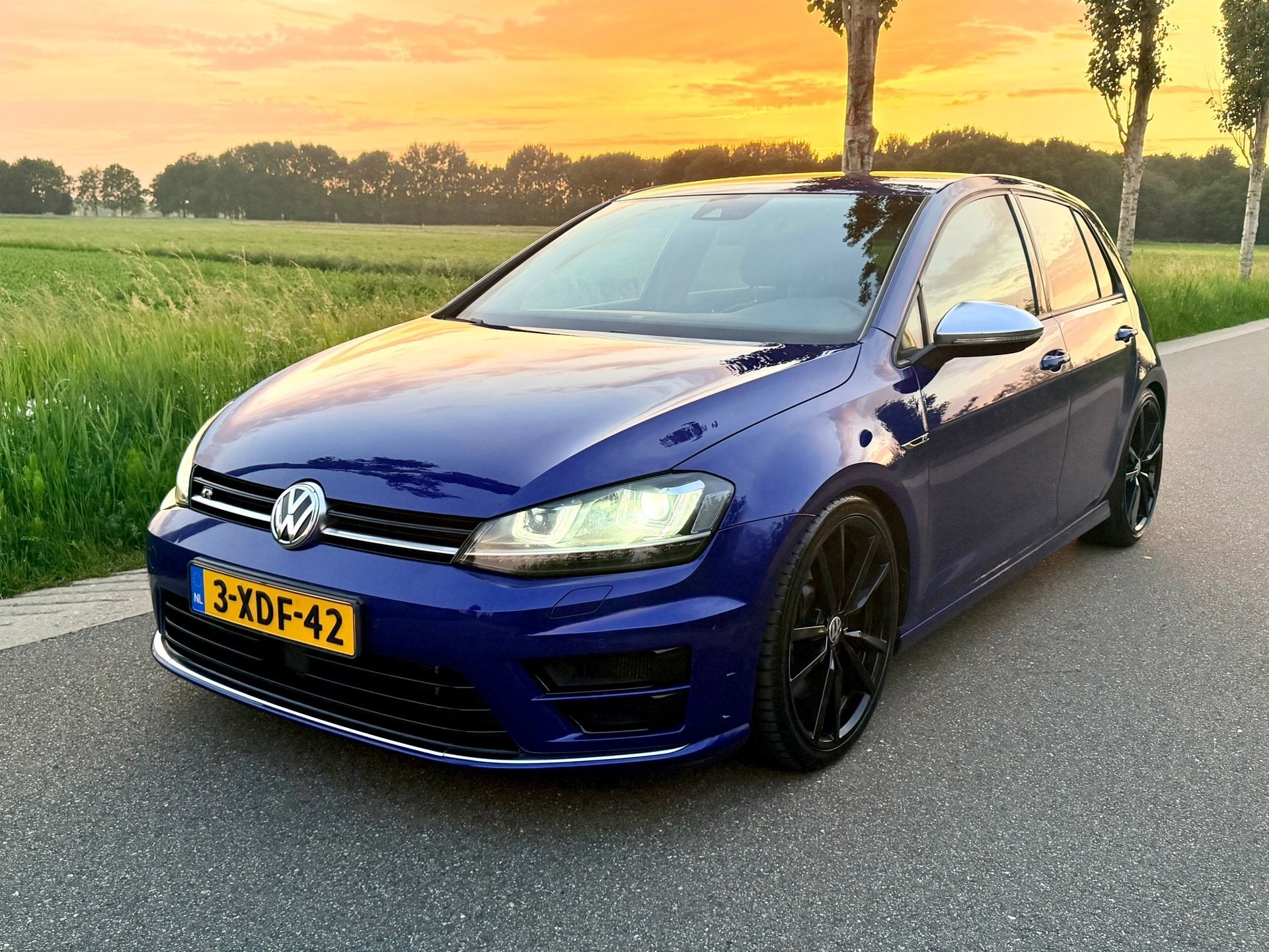 Volkswagen Golf 2.0 TSI R 4-Motion DSG LAPIZ BLUE 300PK., Auto's, Automaat, Gebruikt, 4 cilinders, 1984 cc