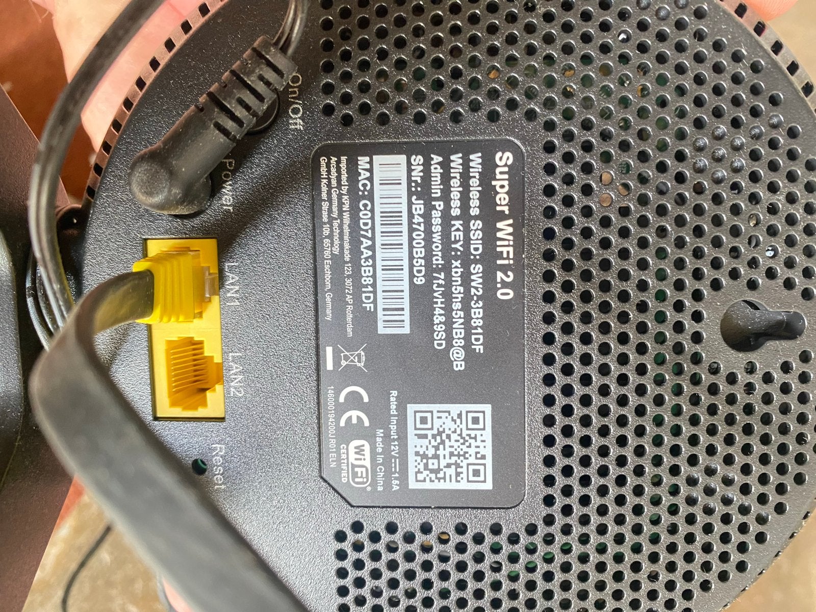 KPN SuperWifi 2.0, Ophalen, Zo goed als nieuw