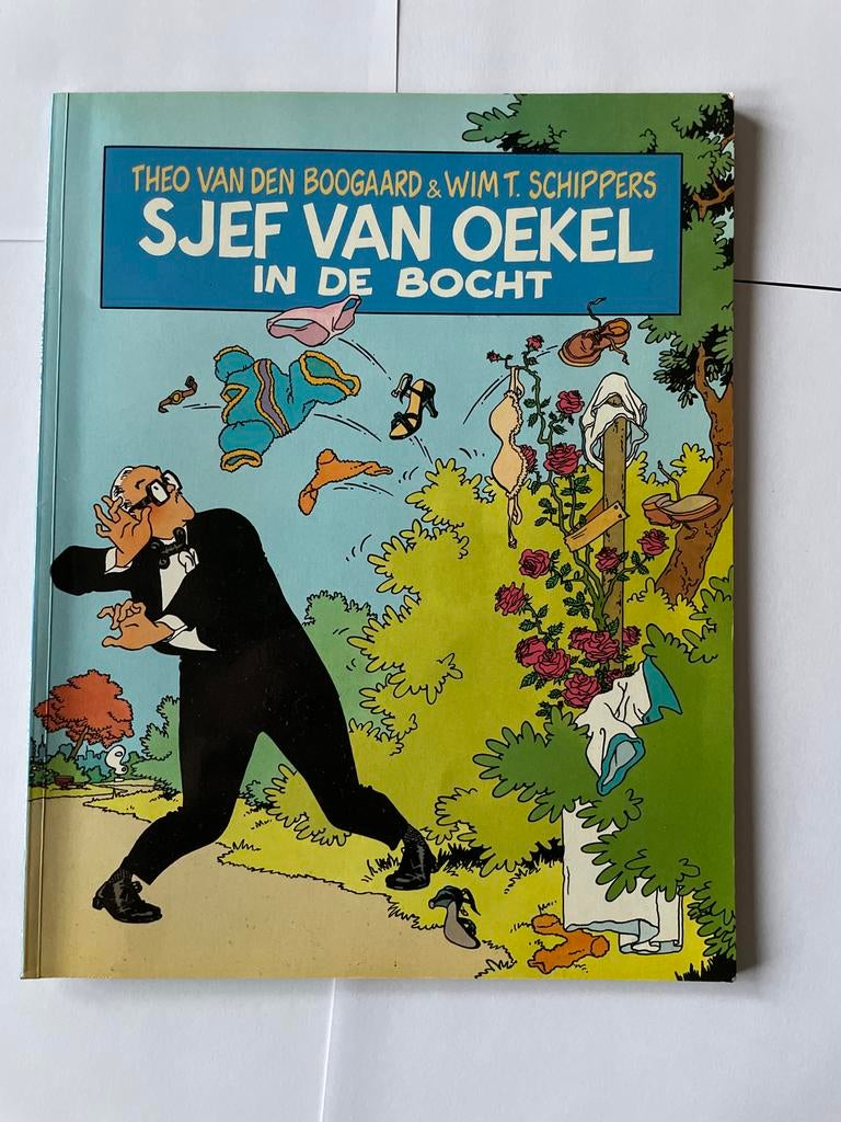 Sjef van Oekel in de Bocht - Theo van den Boogaard, Eén stripboek, Ophalen of Verzenden, Zo goed als nieuw