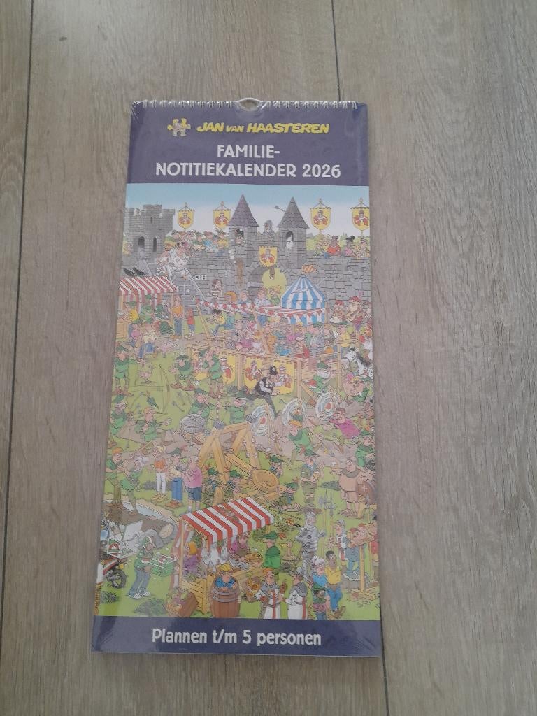 JAN VAN HAASTEREN 2026, Hobby en Vrije tijd, Denksport en Puzzels, Ophalen of Verzenden, 500 t/m 1500 stukjes, Nieuw, Overige typen