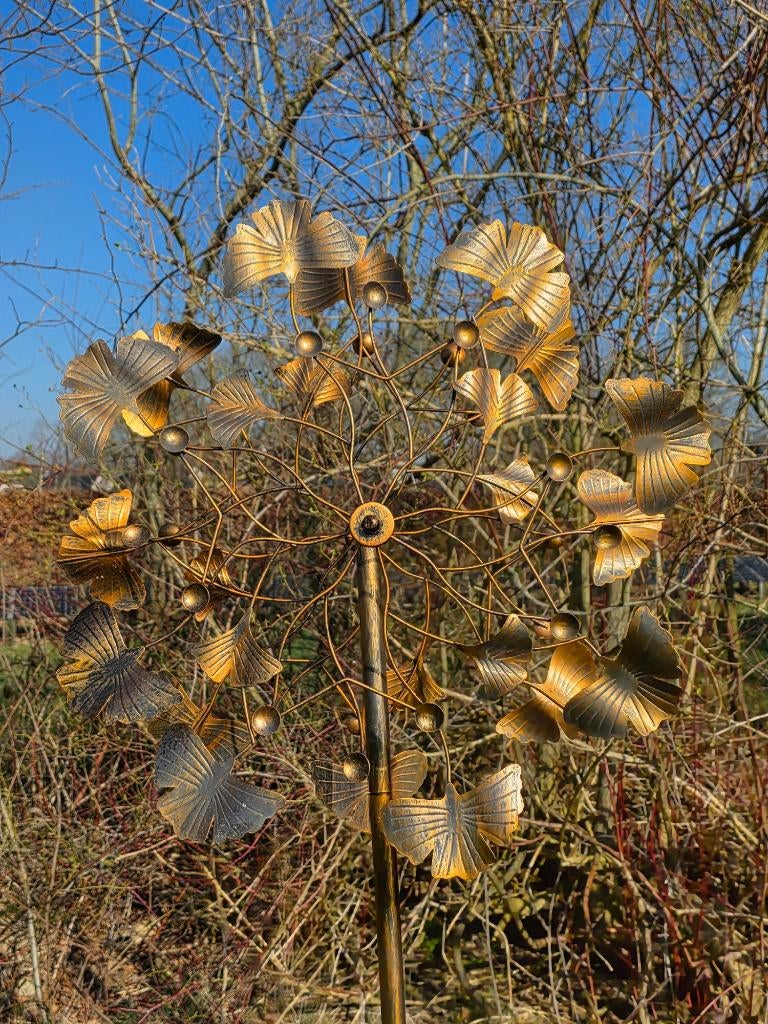 WINDMOLEN / GINKO / windspinner, Tuin en Terras, Windwijzers en Windmolens, Nieuw, Info@huisentuindecoratiemarie.nl, Huis en tuin decoratie marie