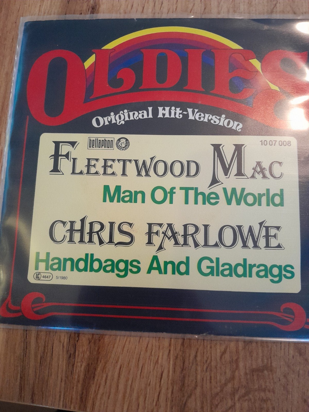 Fleetwood mac 7inch man of the world, Ophalen of Verzenden, Zo goed als nieuw, Pop