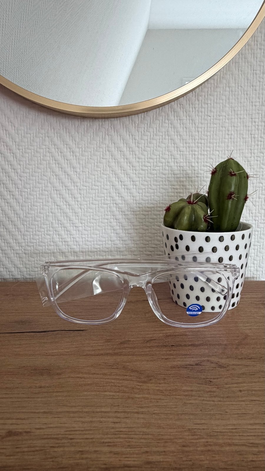 Trendy Transparante Computerbril Wayfarer Blauw Licht Filter, Overige merken, Overige kleuren, Nieuw, Ophalen of Verzenden