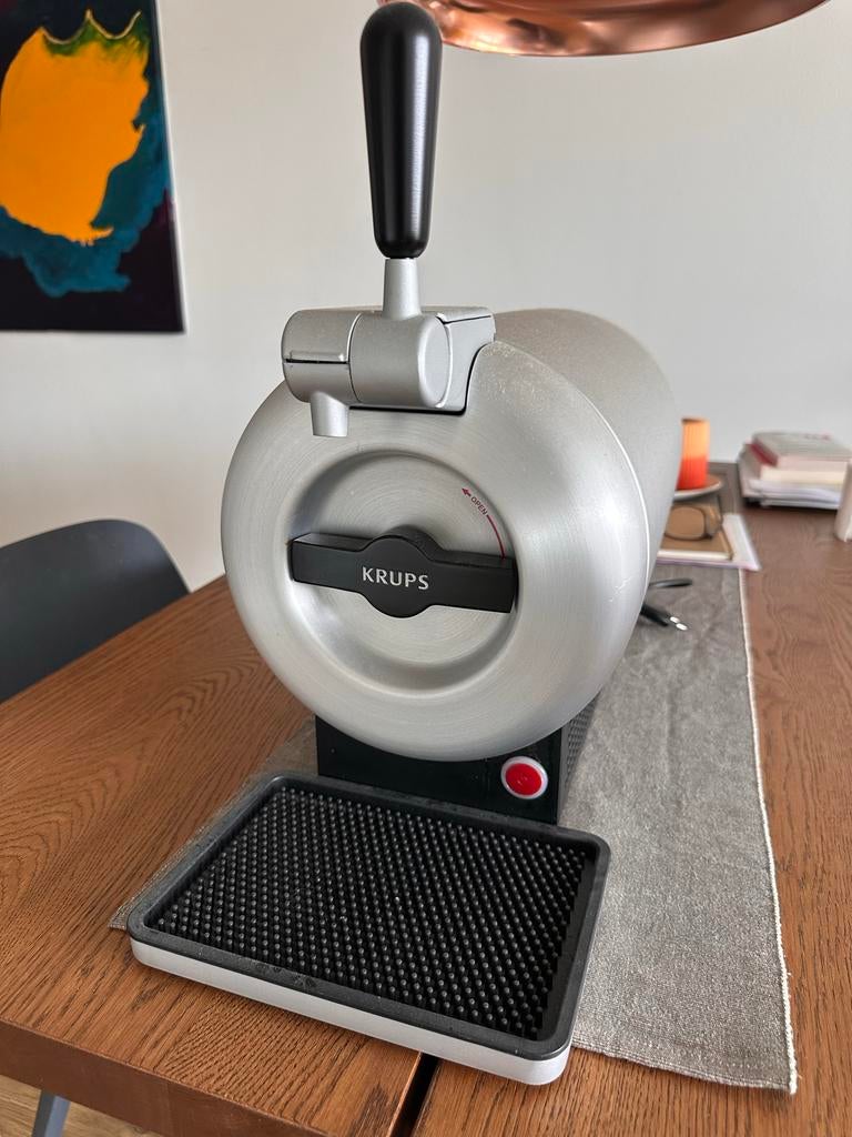 Krups Beertender – Thuistap voor Perfect Getapt Bier, Ophalen of Verzenden, Zo goed als nieuw, Krups