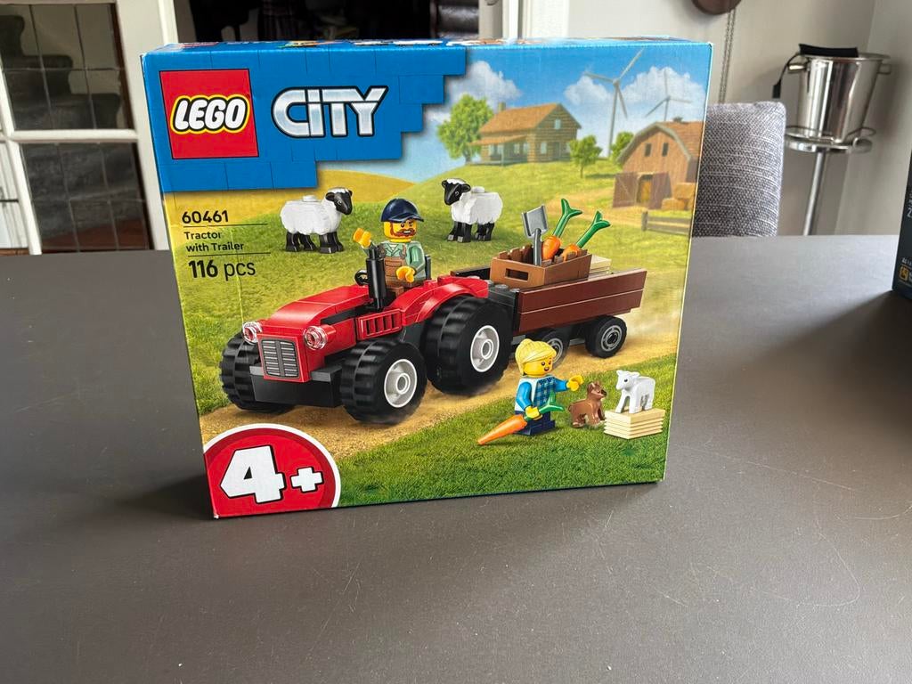 Lego City 60461 Tractor met aanhanger - Nieuw en ongeopend, City, Lego, Nieuw, Ophalen of Verzenden